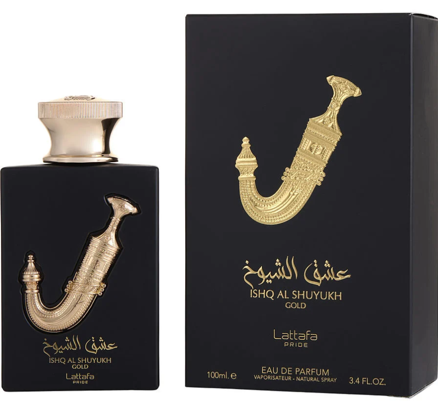 LATTAFA PRIDE ISHQ AL SHUYUKH GOLD 3.4 FL OZ