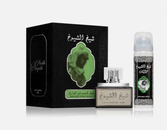 LATTAFA SET SHEIKH AL SHUYUKH BLACK 2 UNIDADES