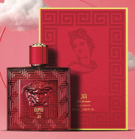 CUPID RED 3.38 FL OZ CUPID BLUE 3.38 OZ.