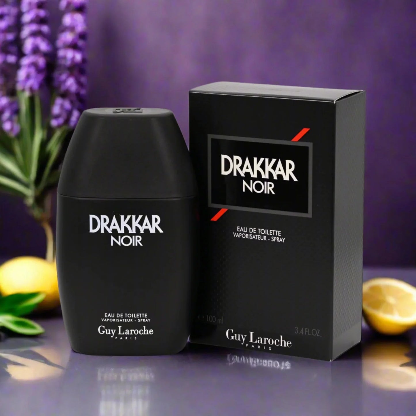 DRAKKAR NOIR EDT 3.4 FL OZ