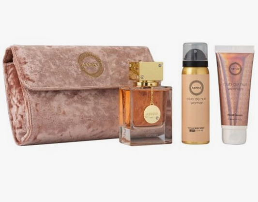 ARMAF CLUB DE NUIT SET 3PCS + CARTERA