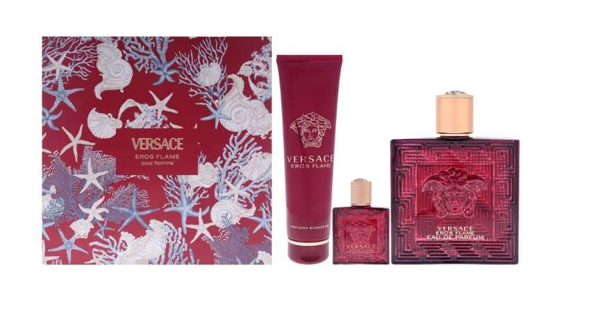 VERSACE EROS FLAME SET 3PC