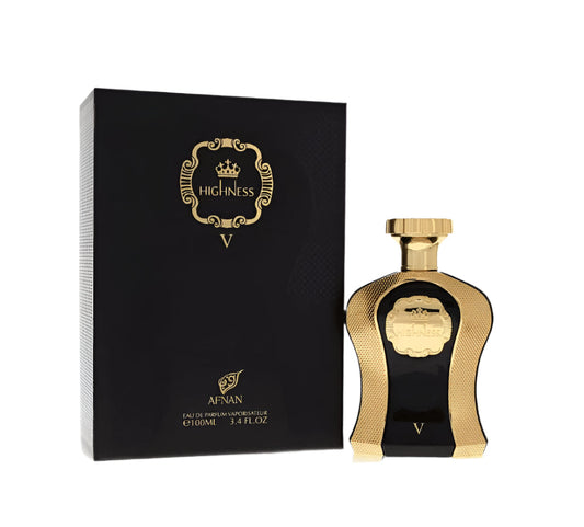 AFNAN HIGHNESS V BLACK 3.4 FL OZ
