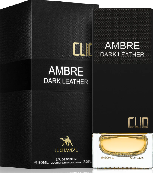 LE CHAMEAU CLIO AMBER DARK LEATHER 3.4FL.OZ
