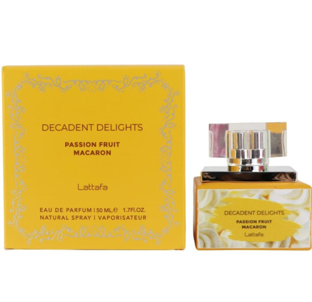 LATTAFA DECADENT DELIGHTS PASSION FRUIT MACARON 50ML