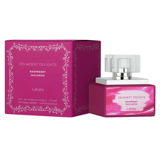 LATTAFA DECADENT DELIGHTS RASPBERRY MACARON 50ML