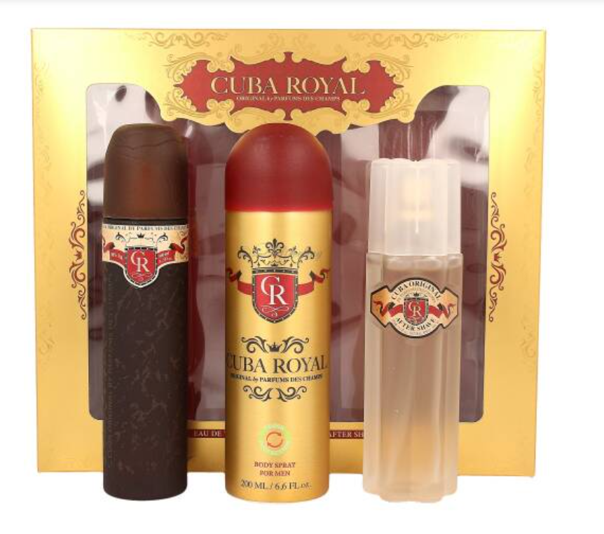 SET CUBA ROYAL 3 PIEZAS