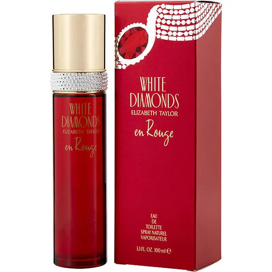 WHITE DIAMONDS EN ROUGE EDT 3.3 FL OZ